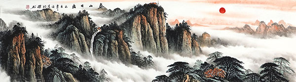 Mountains,46cm x 180cm(18〃 x 70〃),lyj11148004-z