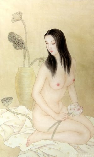 Nude Girl,69cm x 138cm(27〃 x 54〃),3502001-z