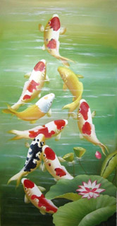 Animal Oil Painting,50cm x 80cm,6473002-x
