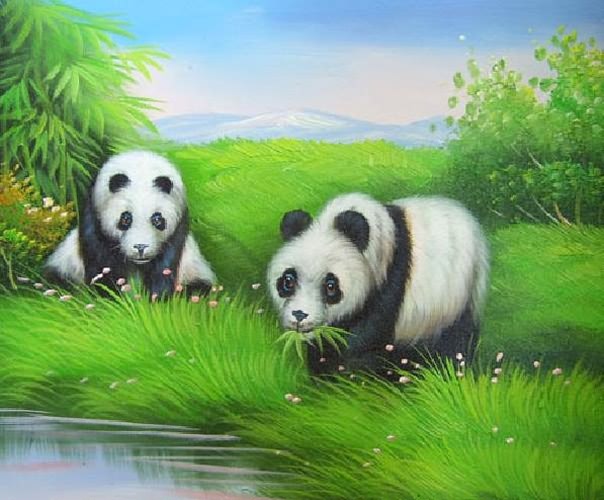 Animal Oil Painting,30cm x 40cm(12〃 x 16〃),6472013-z