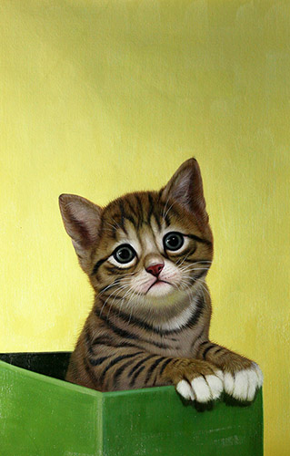 Animal Oil Painting,50cm x 80cm(19〃 x 31〃),cjz6486006-z