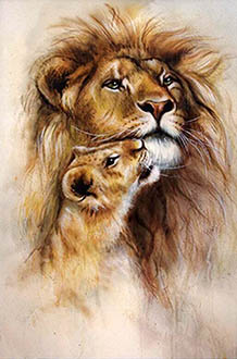 Animal Oil Painting,40cm x 70cm,jnh6483005-x