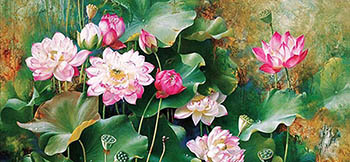 Floral Oil Painting,60cm x 80cm,lcq6280002-x