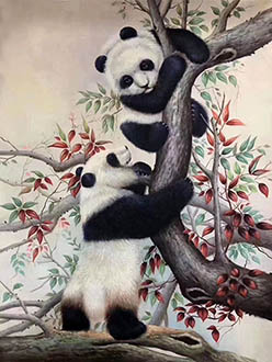 Animal Oil Painting,70cm x 180cm,lys6482001-x