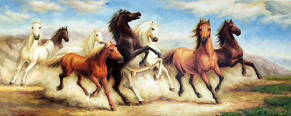 Animal Oil Painting,70cm x 180cm(27〃 x 70〃),lys6482003-z