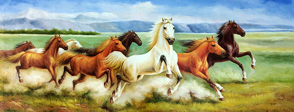 Animal Oil Painting,70cm x 180cm(27〃 x 70〃),lys6482006-z