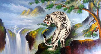 Animal Oil Painting,50cm x 80cm,wyh6485009-x