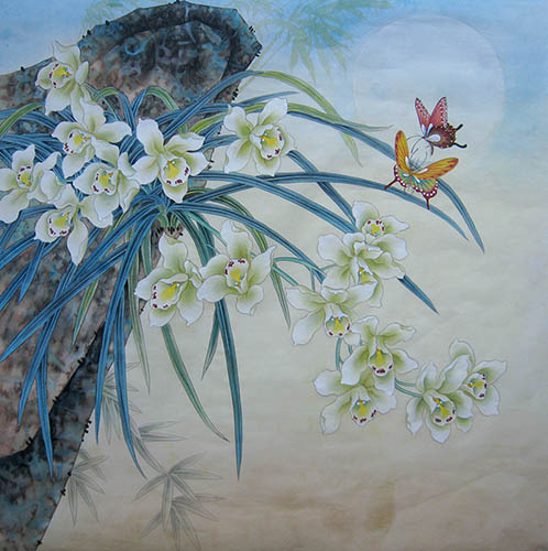 Orchid,66cm x 66cm(26〃 x 26〃),2011019-z