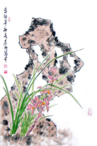 Orchid,69cm x 46cm(27〃 x 18〃),2360041-z