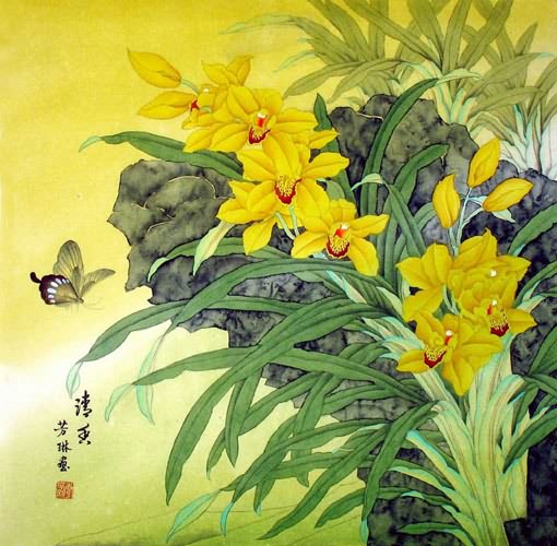 Orchid,66cm x 66cm(26〃 x 26〃),2417001-z