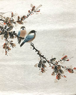 Chinese Other Birds Painting,40cm x 50cm,2011055-x