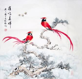 Chinese Other Birds Painting,69cm x 69cm,2473014-x