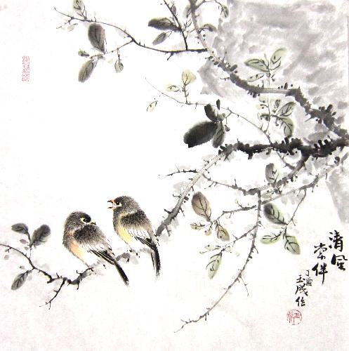 Other Birds,50cm x 50cm(19〃 x 19〃),dyc21099037-z