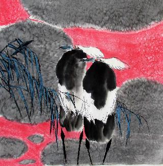 Chinese Other Birds Painting,66cm x 66cm,fxq21075005-x