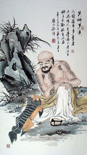 Other Buddha,58cm x 112cm(23〃 x 44〃),3906026-z