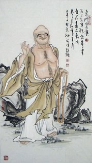 Chinese Other Buddha Painting,57cm x 110cm,3906030-x