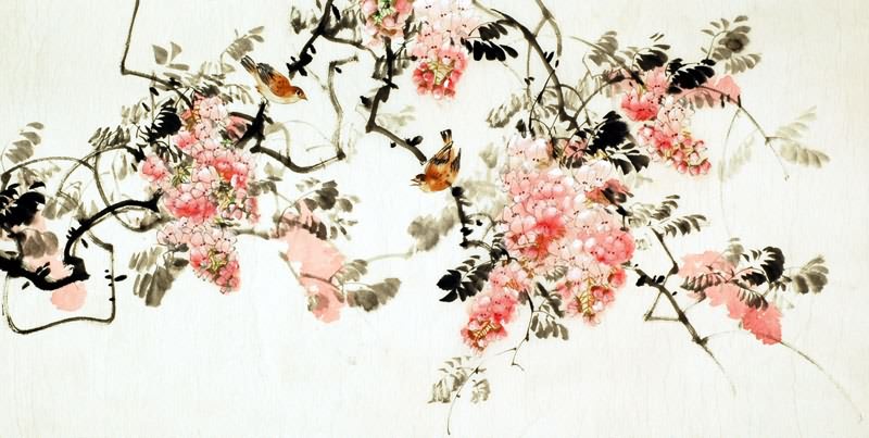 Chinese Flowers Paintings