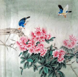 Chinese Other Flowers Painting,66cm x 66cm,2336007-x