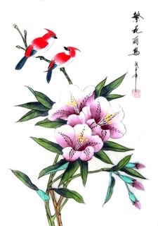 Chinese Other Flowers Painting,28cm x 35cm,2336086-x