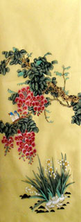 Chinese Other Flowers Painting,45cm x 120cm,2336088-x