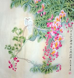 Chinese Other Flowers Painting,69cm x 69cm,2617021-x