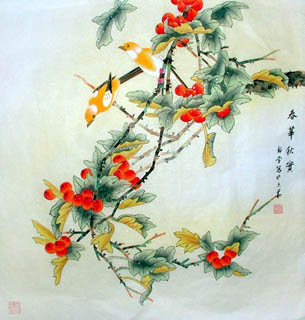 Chinese Other Flowers Painting,66cm x 66cm,2702024-x