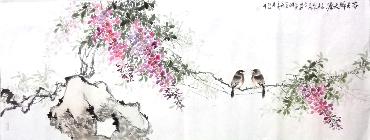 Chinese Other Flowers Painting,70cm x 180cm,dyc21099024-x