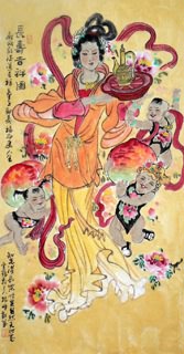 Chinese Other Mythological Characters Painting,50cm x 100cm,3518067-x