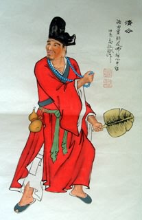 Chinese Other Mythological Characters Painting,34cm x 69cm,3519052-x