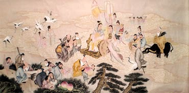 Chinese Other Mythological Characters Painting,90cm x 180cm,3803014-x