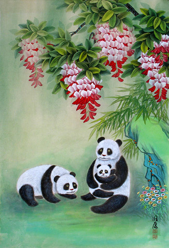 Panda,45cm x 65cm(18〃 x 26〃),4207005-z