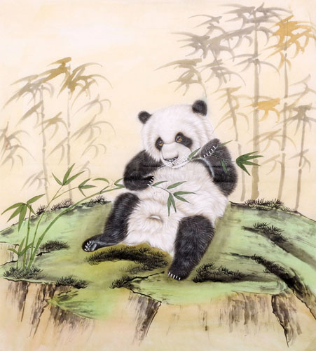 Panda,80cm x 95cm(31〃 x 37〃),4507001-z