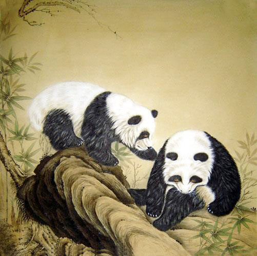 Panda,69cm x 69cm(27〃 x 27〃),4507005-z
