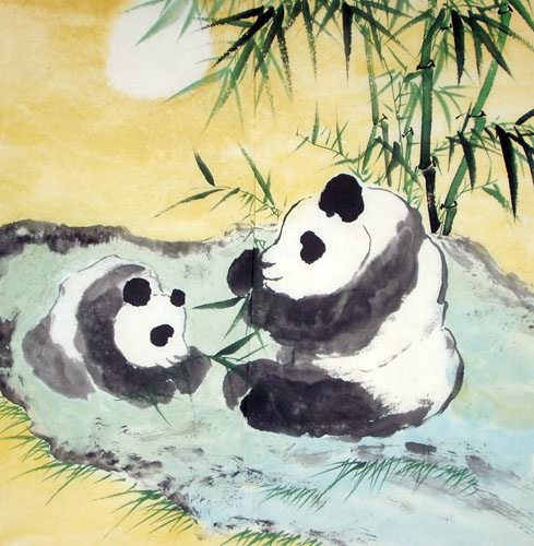 Panda,69cm x 69cm(27〃 x 27〃),4512003-z