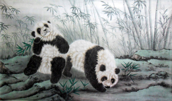 Panda,100cm x 170cm(39〃 x 67〃),4731003-z