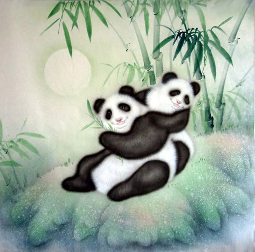 Panda,66cm x 66cm(26〃 x 26〃),4731011-z