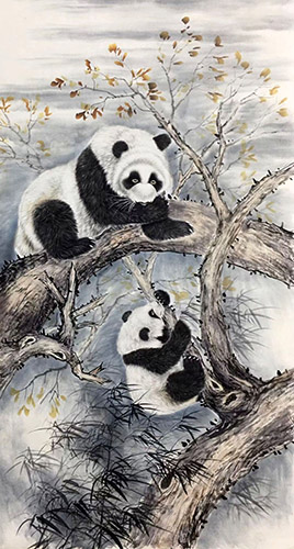 Panda,90cm x 180cm(35〃 x 70〃),4735002-z