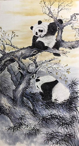 Panda,96cm x 180cm(38〃 x 71〃),4735003-z