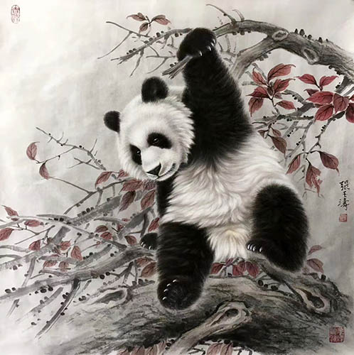 Panda,68cm x 68cm(27〃 x 27〃),zyt41227020-z