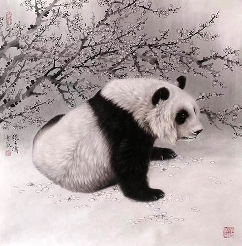 Panda,68cm x 68cm(27〃 x 27〃),zyt41227023-z