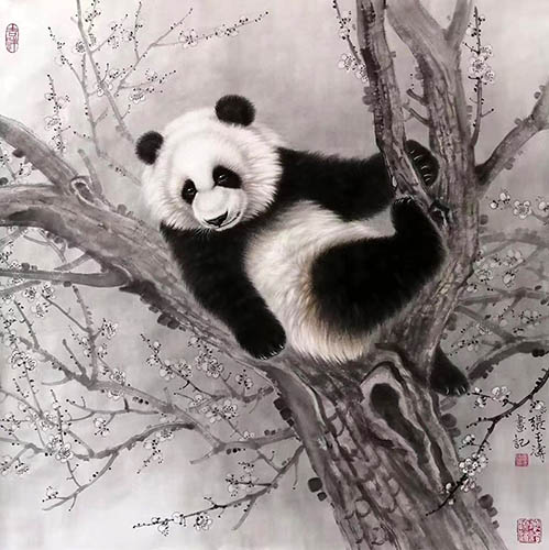 Panda,68cm x 68cm(27〃 x 27〃),zyt41227024-z