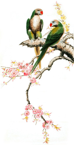 Peach Blossom,66cm x 130cm(26〃 x 51〃),2340055-z