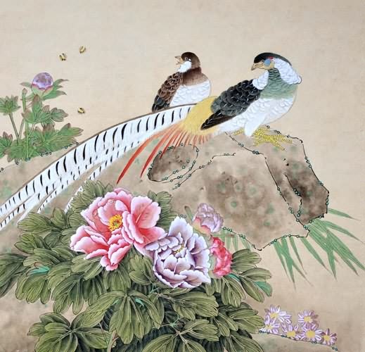 Pheasant,50cm x 50cm(19〃 x 19〃),2416007-z