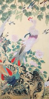 Chinese Phoenix Painting,66cm x 136cm,2734016-x