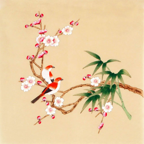 Plum Blossom,40cm x 40cm(16〃 x 16〃),2340023-z