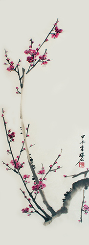 Plum Blossom,35cm x 100cm(14〃 x 39〃),ms21139048-z