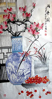 Chinese Qing Gong Painting,50cm x 100cm,2024005-x