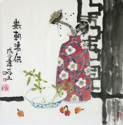 Qing Gong,50cm x 50cm(19〃 x 19〃),2355001-z