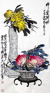 Chinese Qing Gong Painting,50cm x 100cm,2371028-x