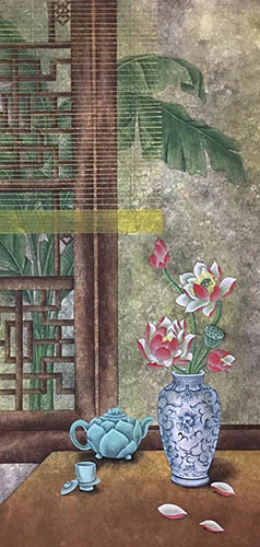 Qing Gong,65cm x 134cm(25〃 x 53〃),2505003-z